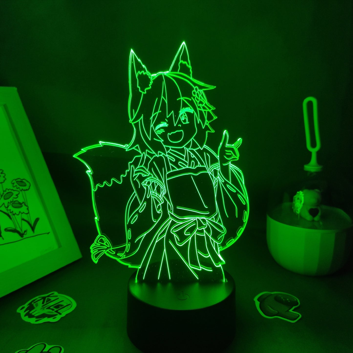 The Helpful Fox Senko San Waifu Figure Night Lights