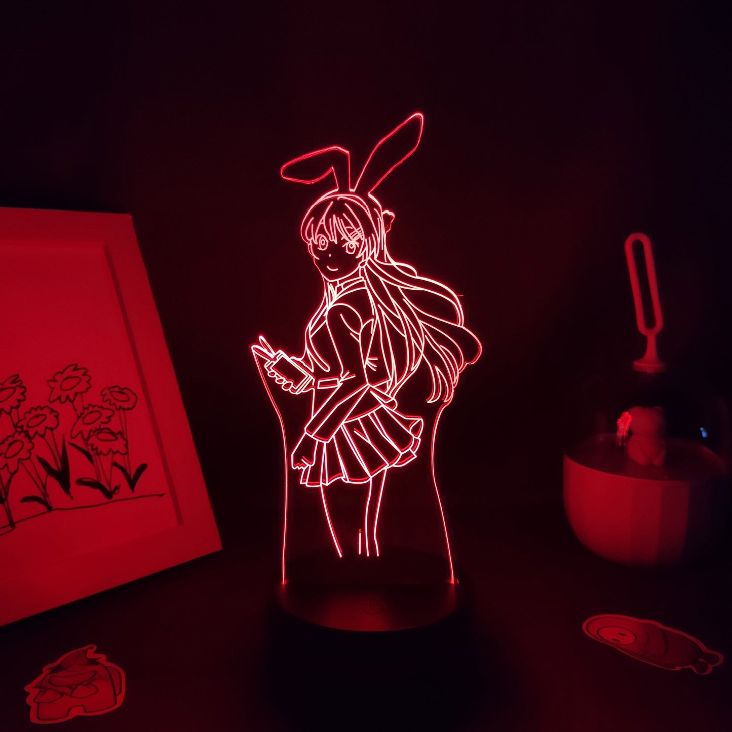 Bunny Girl Figure Sakurajima Mai Night Lights