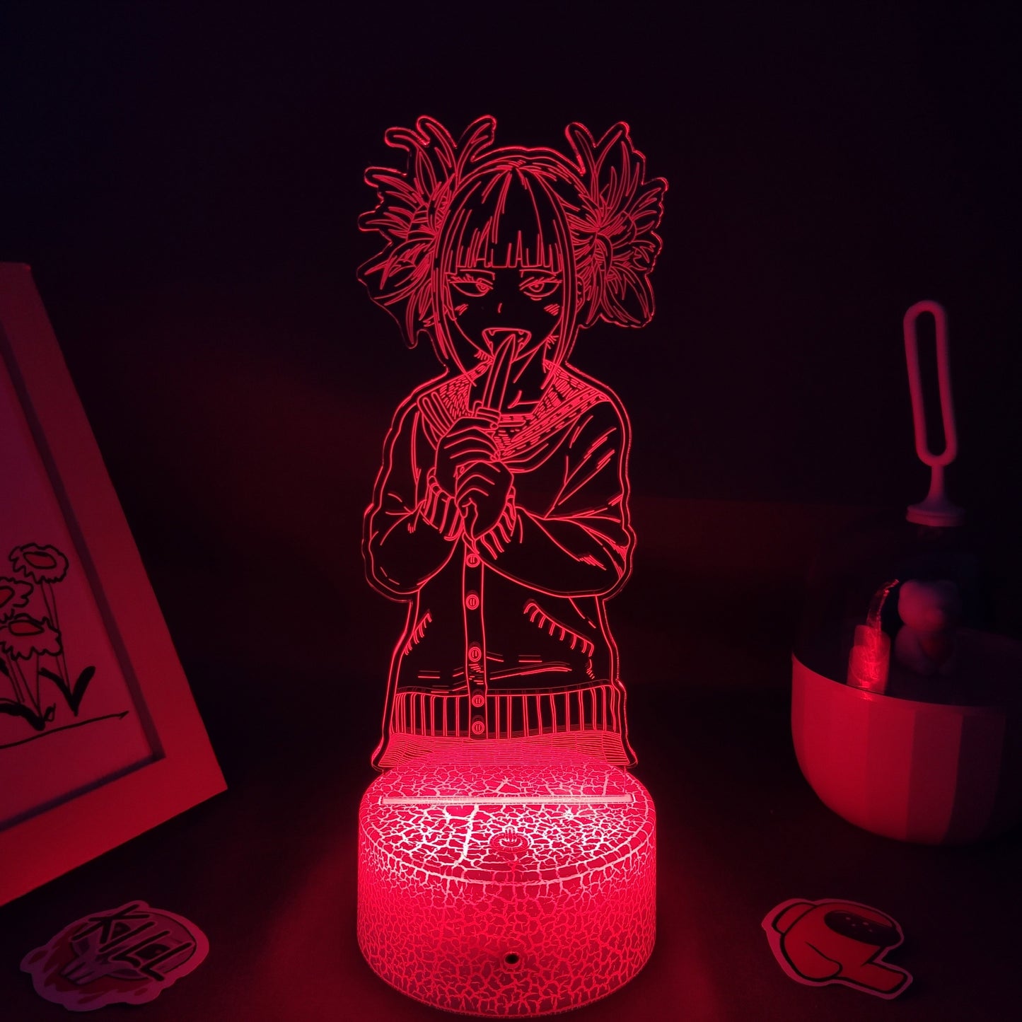 Figure Toga Himiko 3D Led Night Lights