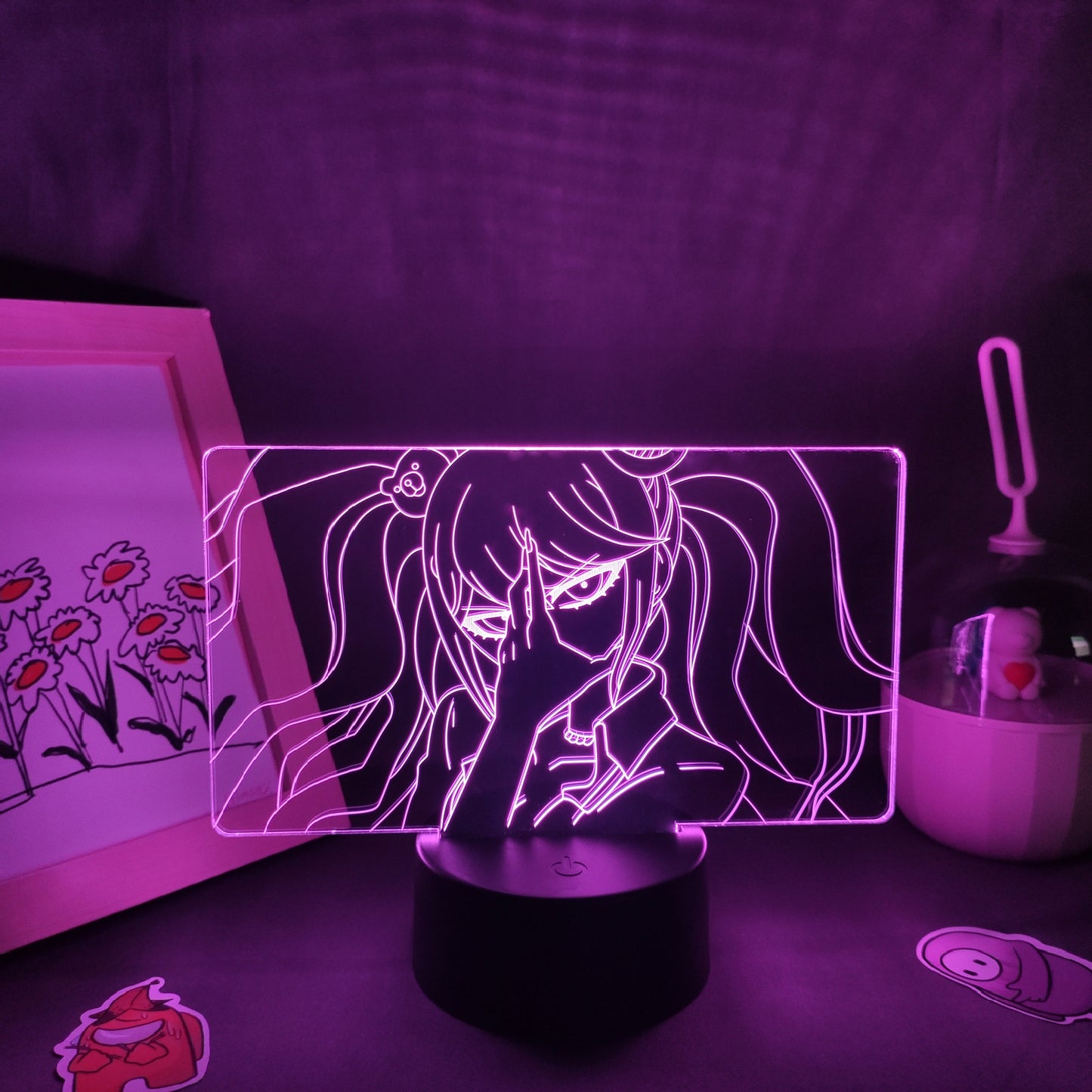 Danganronpa Led Figures Ibuki Mioda Night Lights