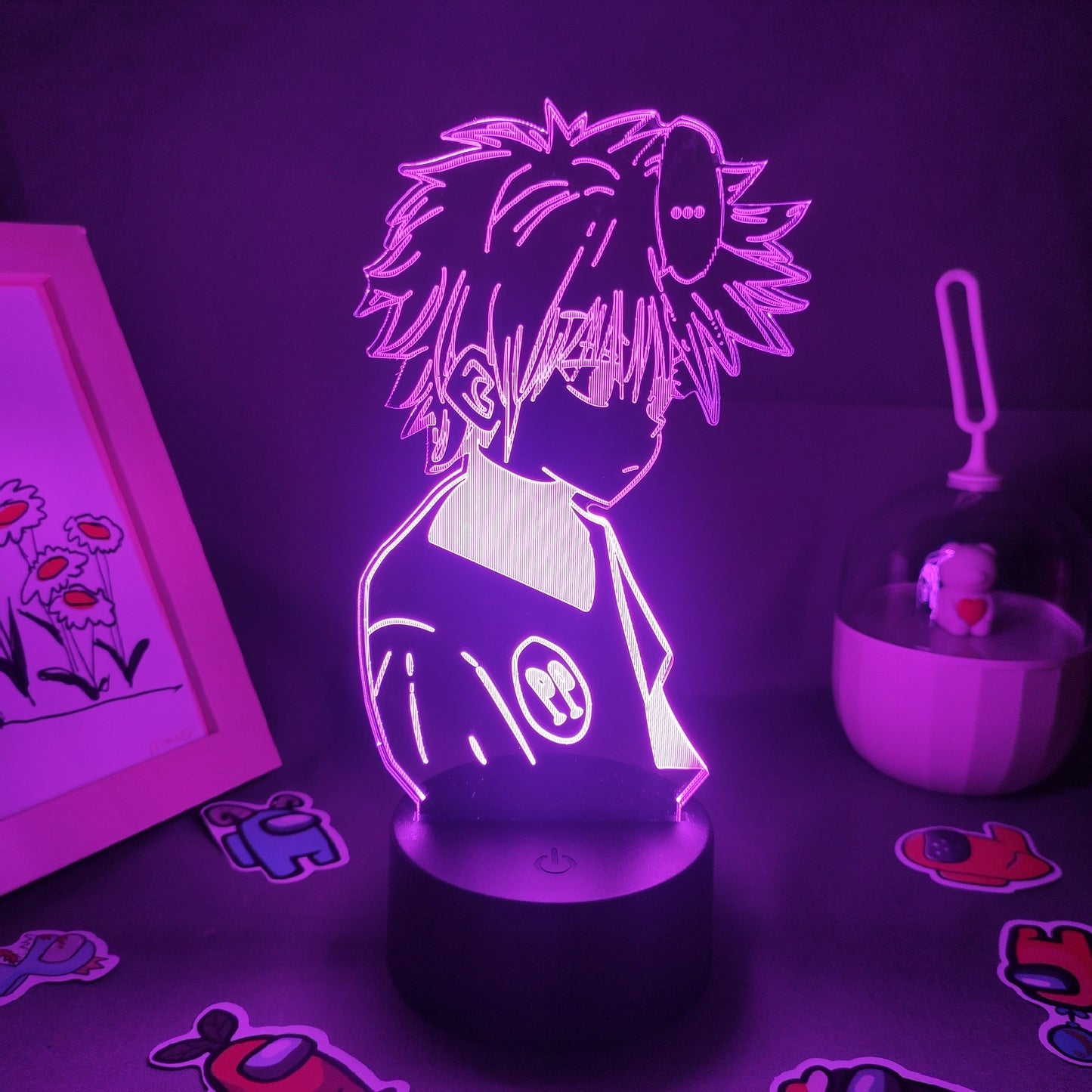 Killua Zoldyck Figure 3D Lava Lamp