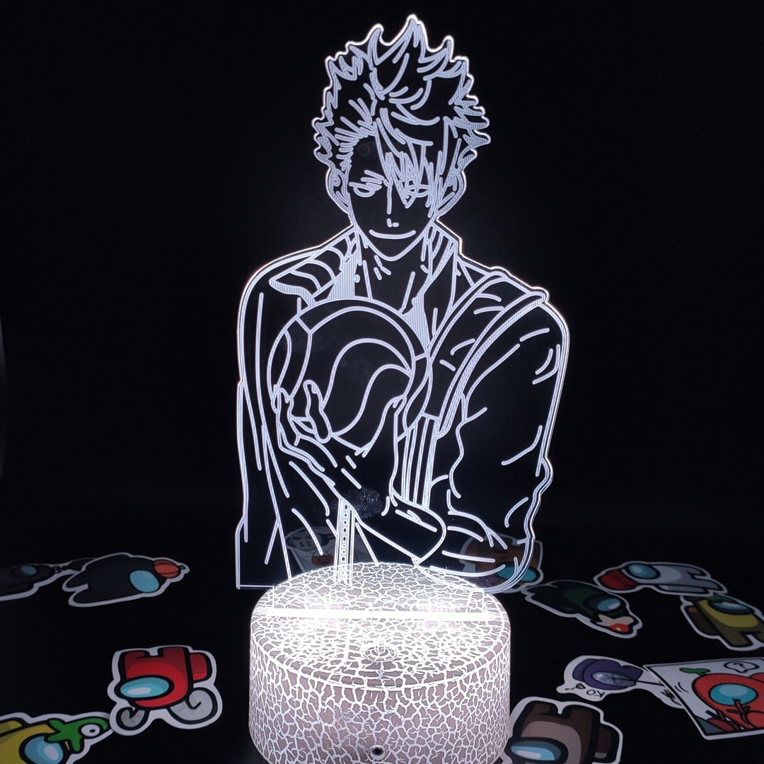 Haikyuu Kuroo Tetsurou Figure 3D Night Lights