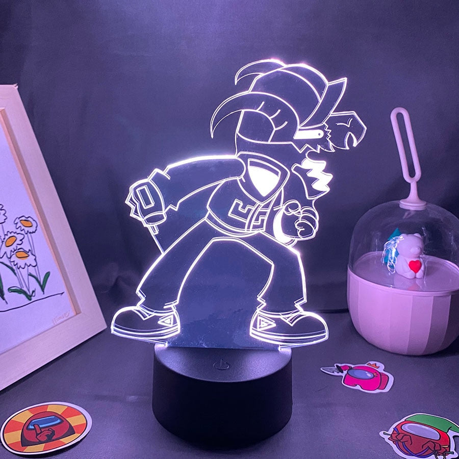 Game Friday Night Funkin Figure Tabi 3D Lamp