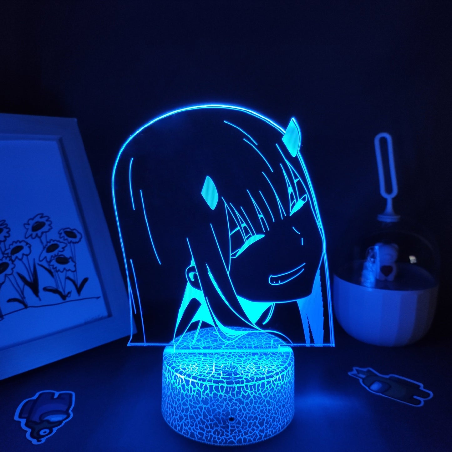 Darling In The Franxx Figure Zero Two Lamps