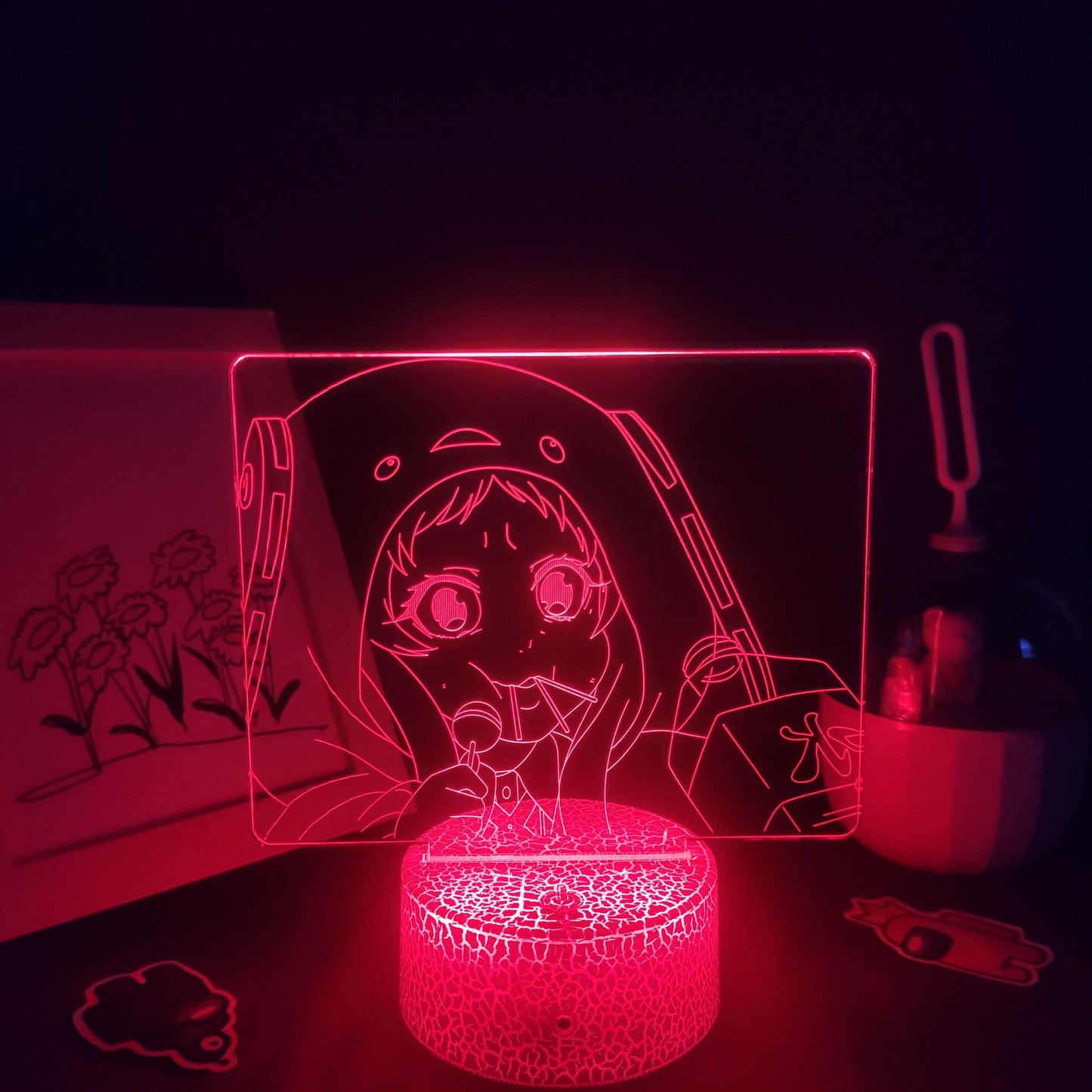 Kakegurui Figure Jabami Yumeko 3D Night Light