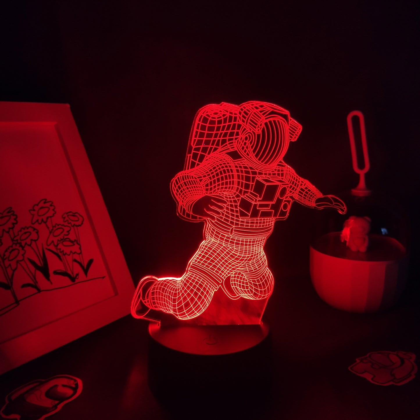 Spaceman Astronaut 3D Night Lights