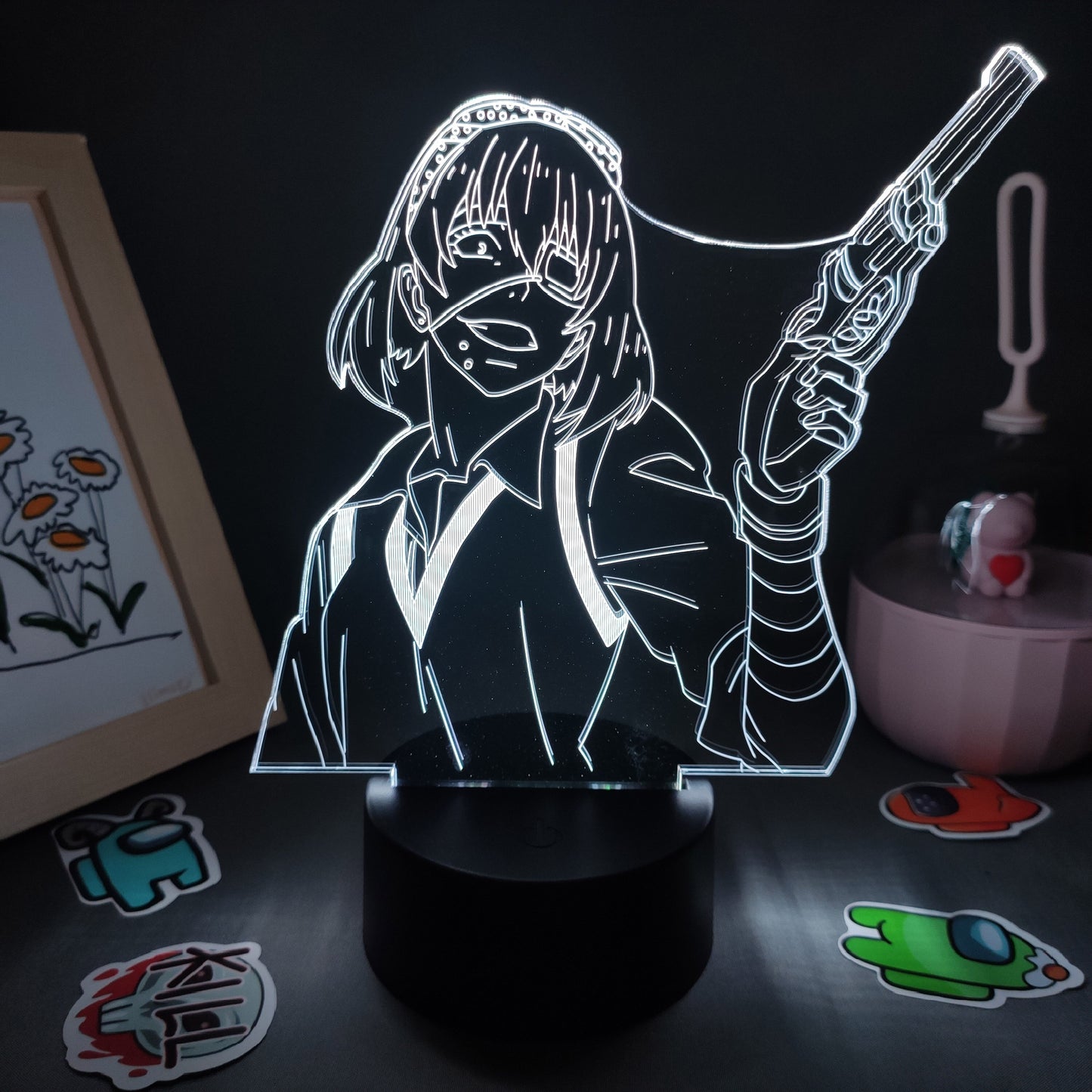 Kakegurui Figure Jabami Yumeko 3D Night Light