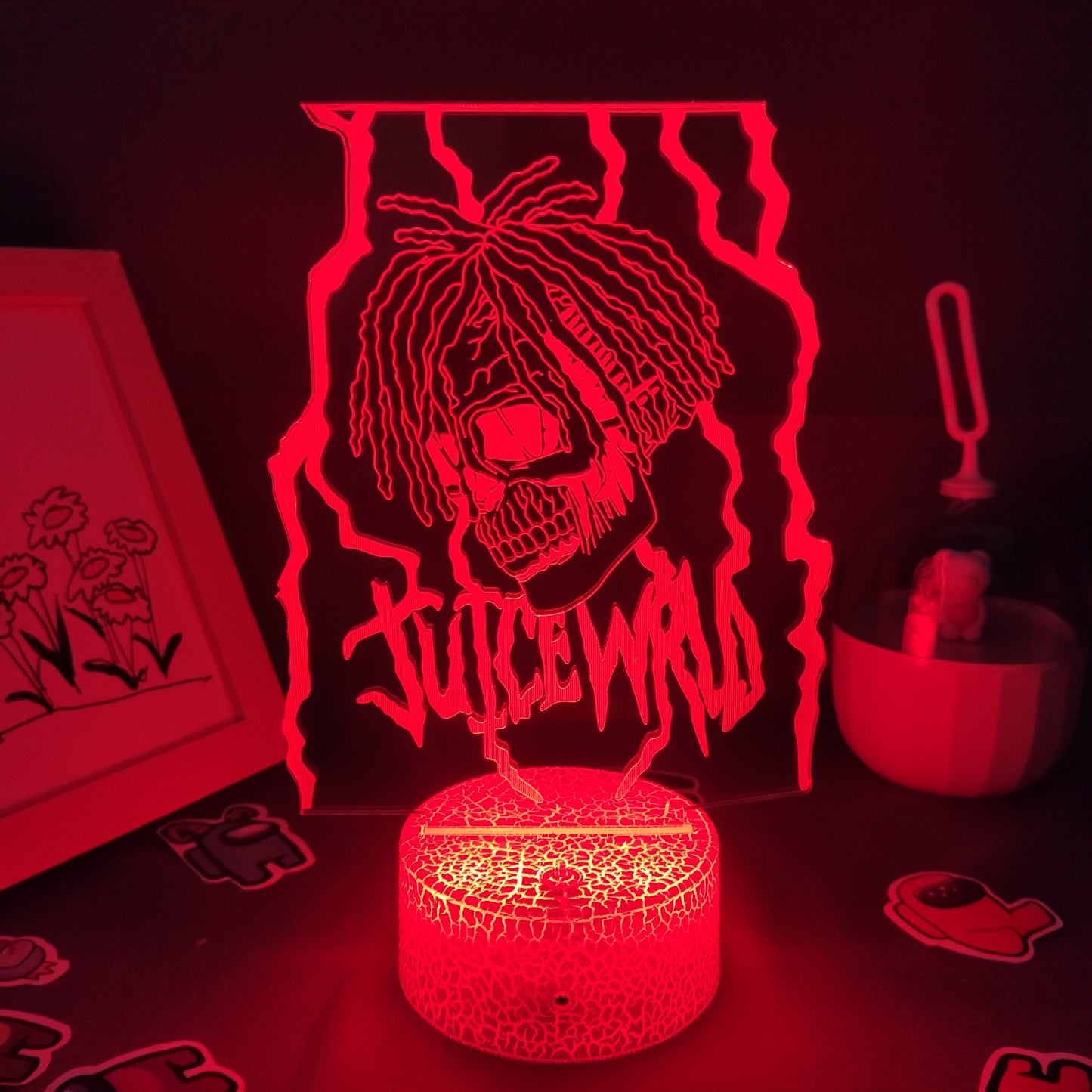 Juice WRLD RIP Hip Hop Lava Lamp