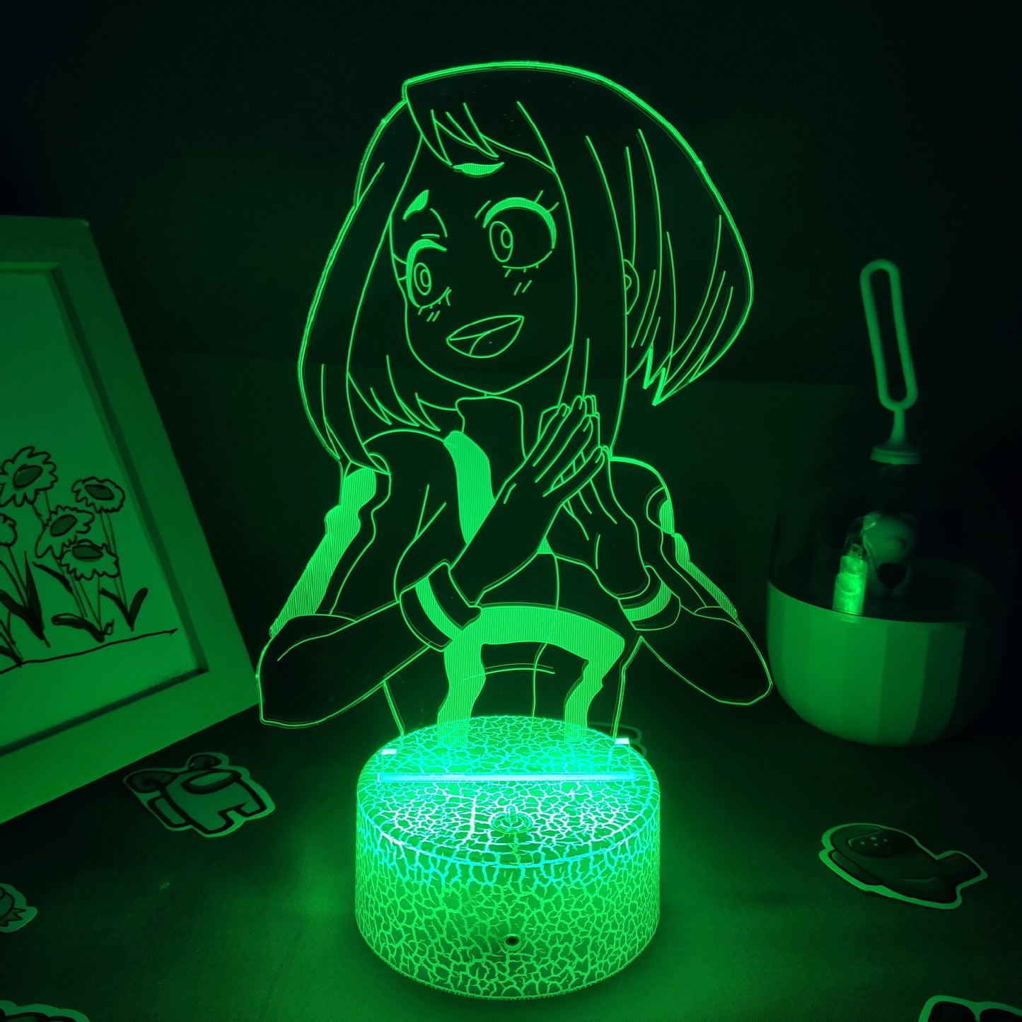 My Hero Academia Figure Ochako Uraraka Lamp