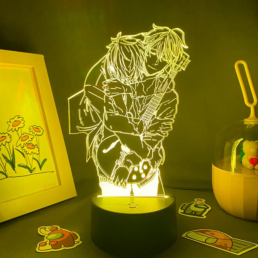 GIVEN Sato Mafuyu and Uenoyama Ritsuka Figure Led Night Light