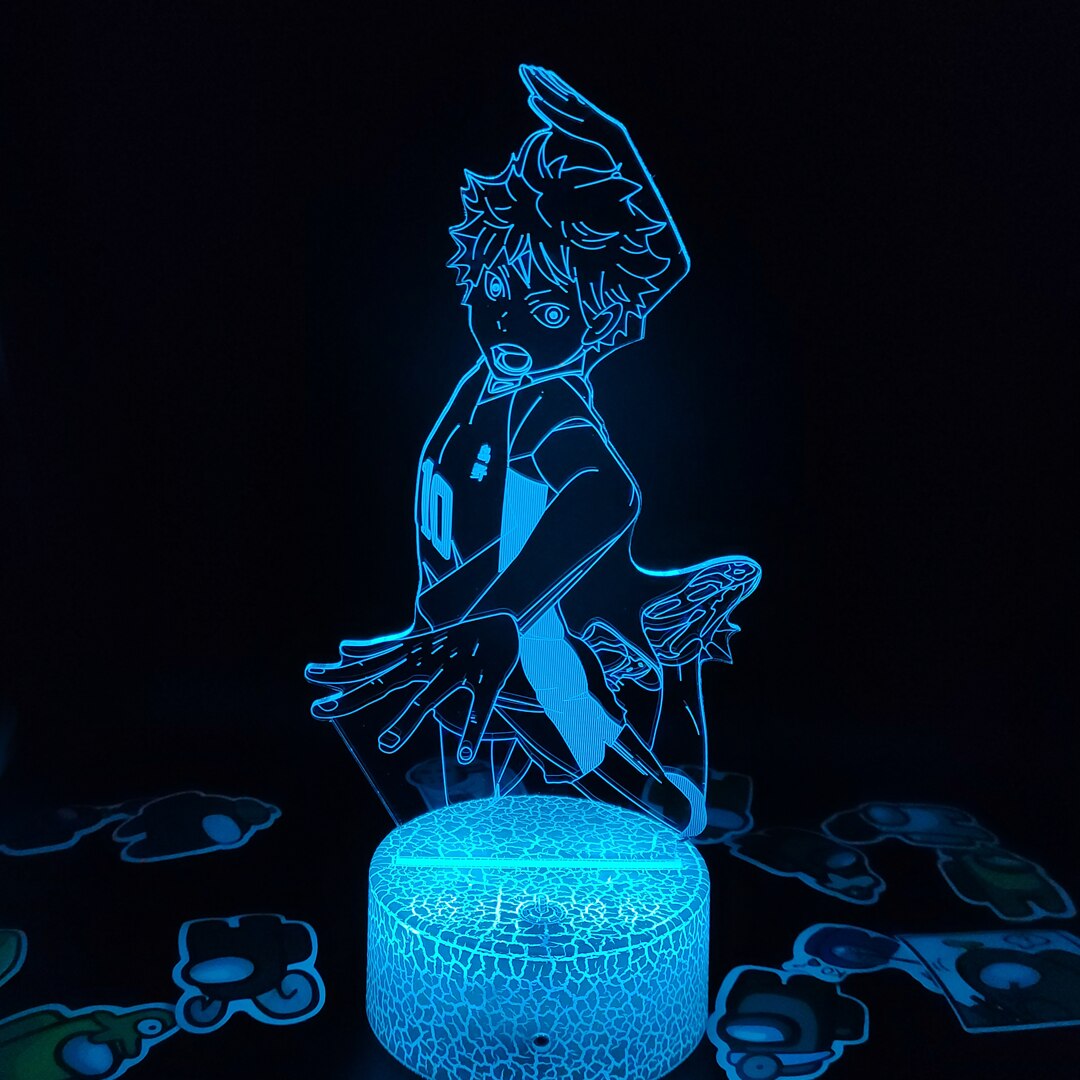 Haikyuu Hinata Shoyo 3D illusion Night light