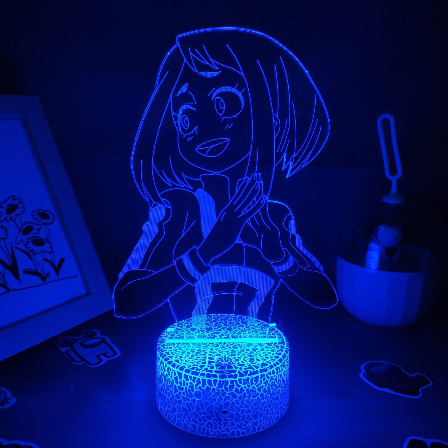 My Hero Academia Figure Ochako Uraraka Lamp