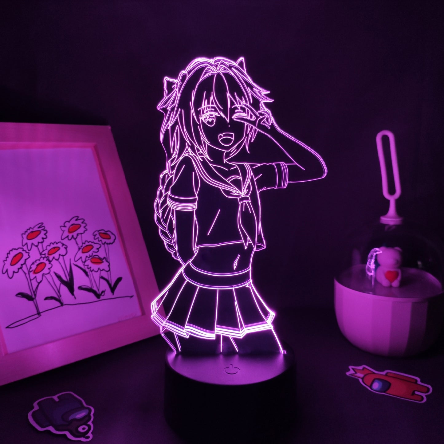 Fate Apocrypha Astolfo Figure 3D Led Lamps