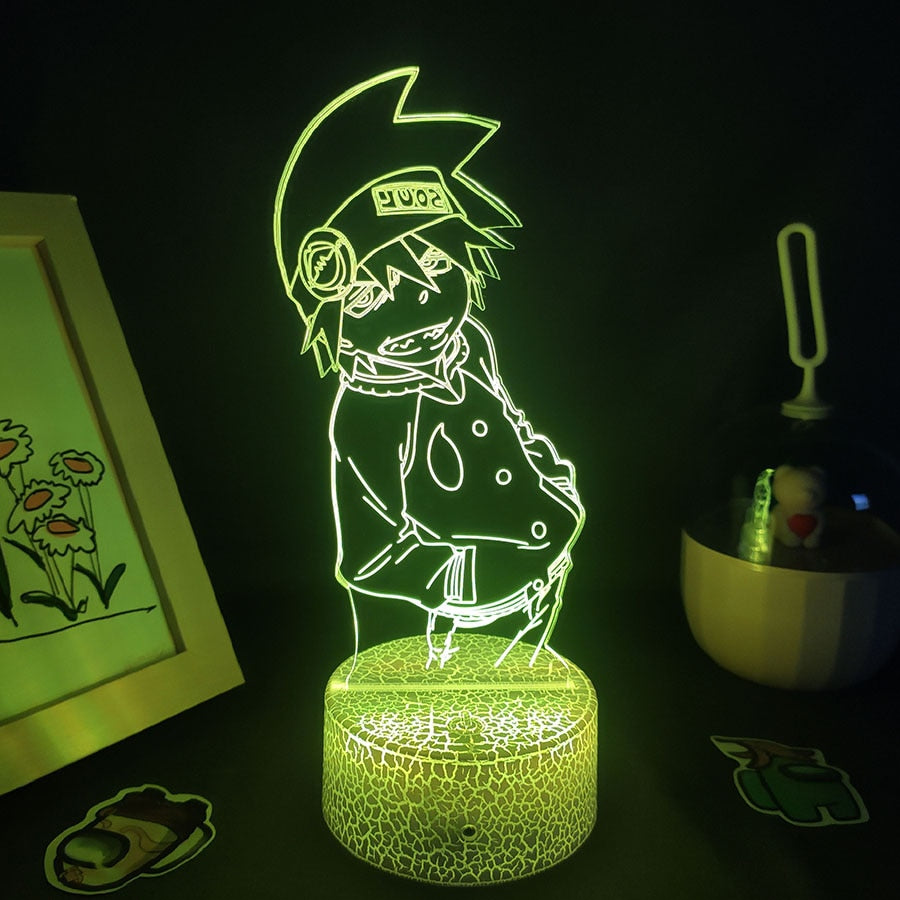 Soul Eater Figure 3D LED Lava Lamps