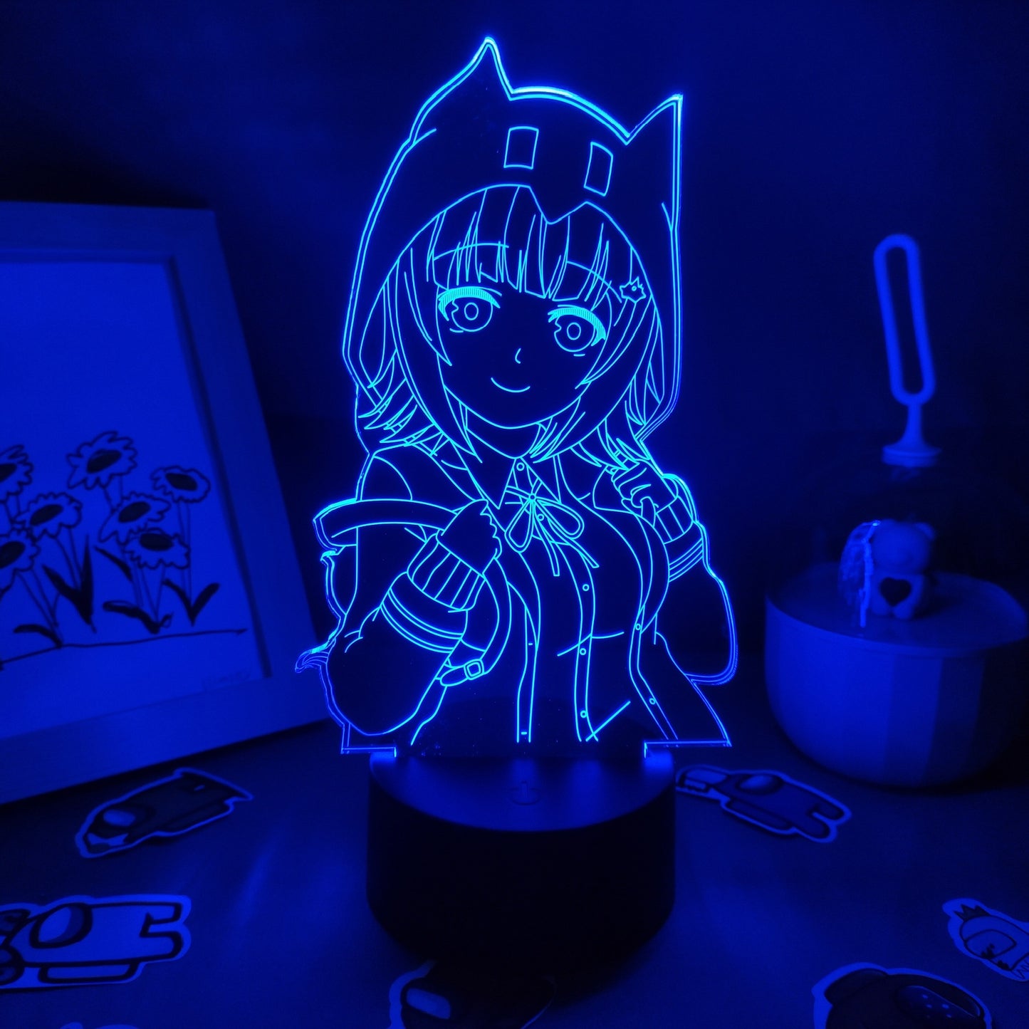 Danganronpa Led Figure Chiaki Nanami Night Lights