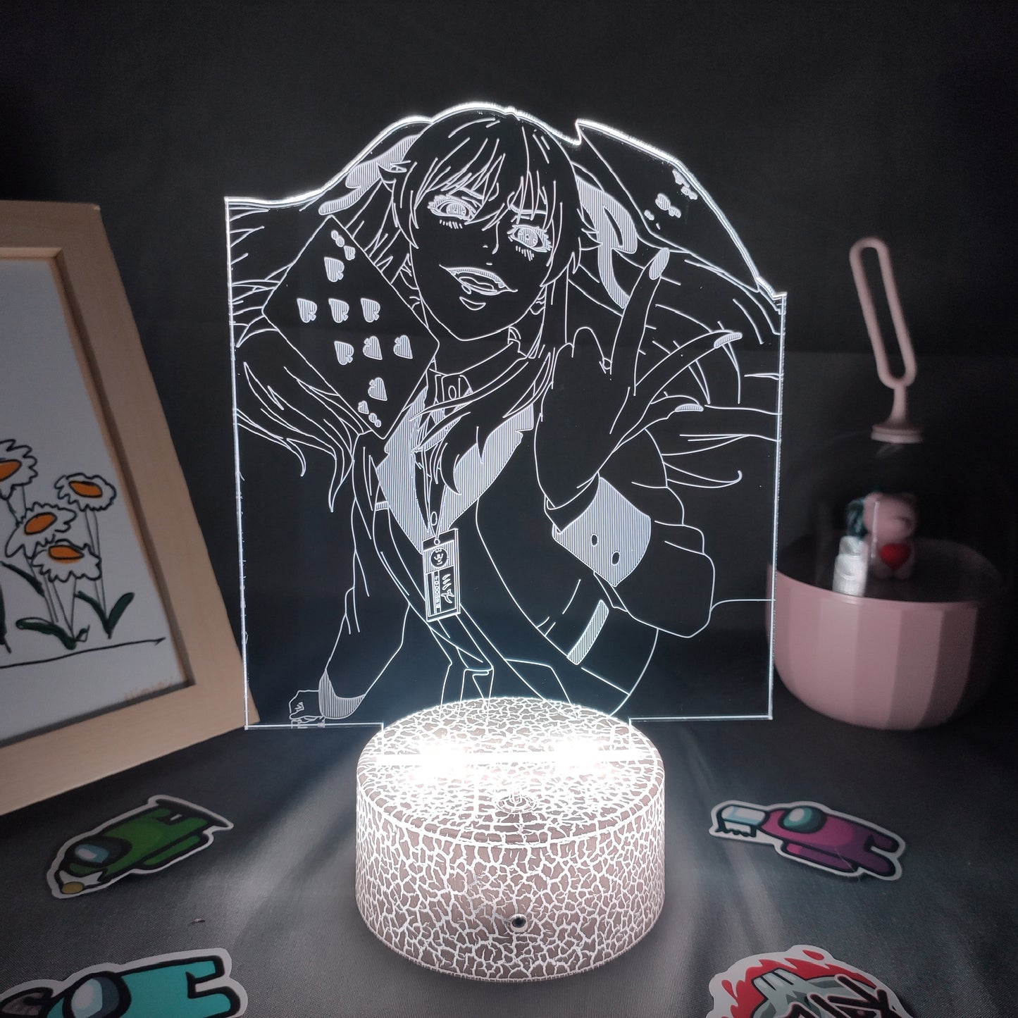 Kakegurui Figure Jabami Yumeko 3D Night Light