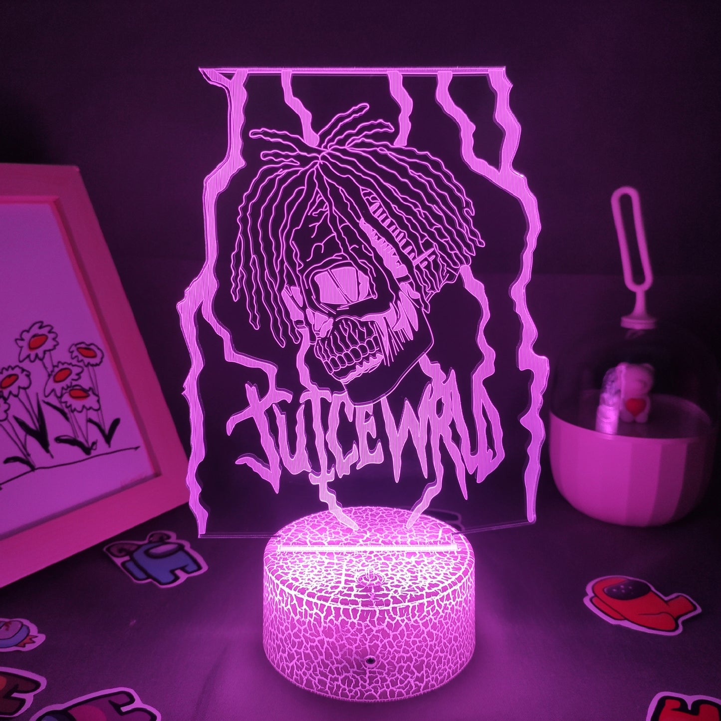 Juice WRLD RIP Hip Hop Lava Lamp