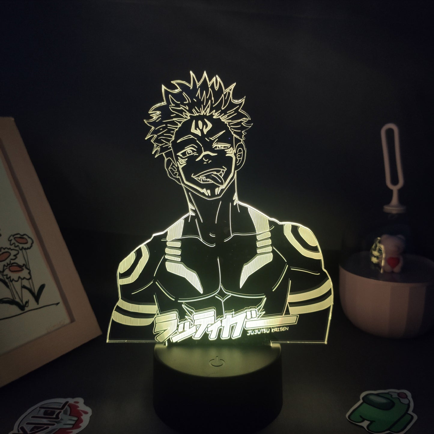 Jujutsu Kaisen Figure Inumaki Toge 3D LED Lava Lamps