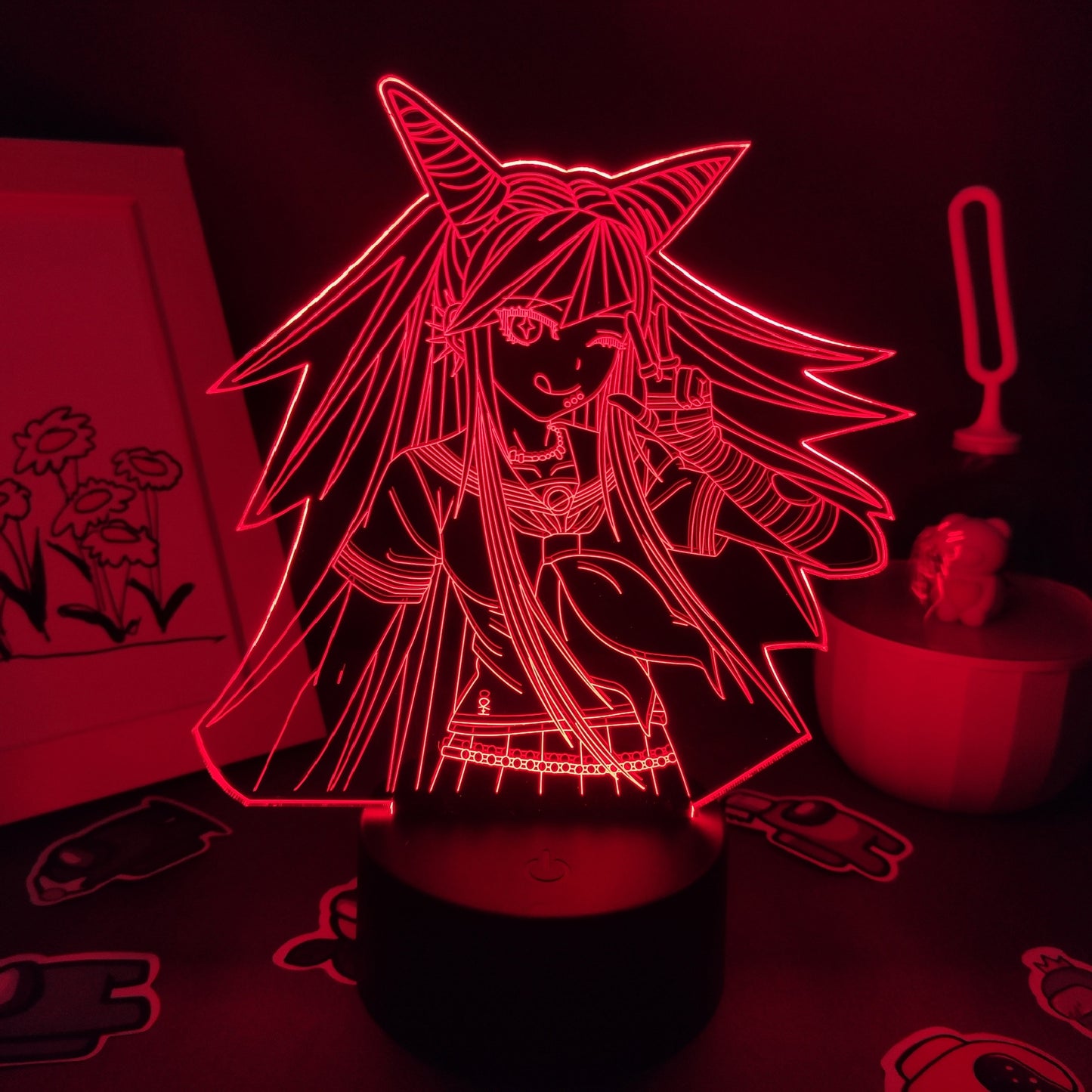 Danganronpa Led Figures Ibuki Mioda Night Lights