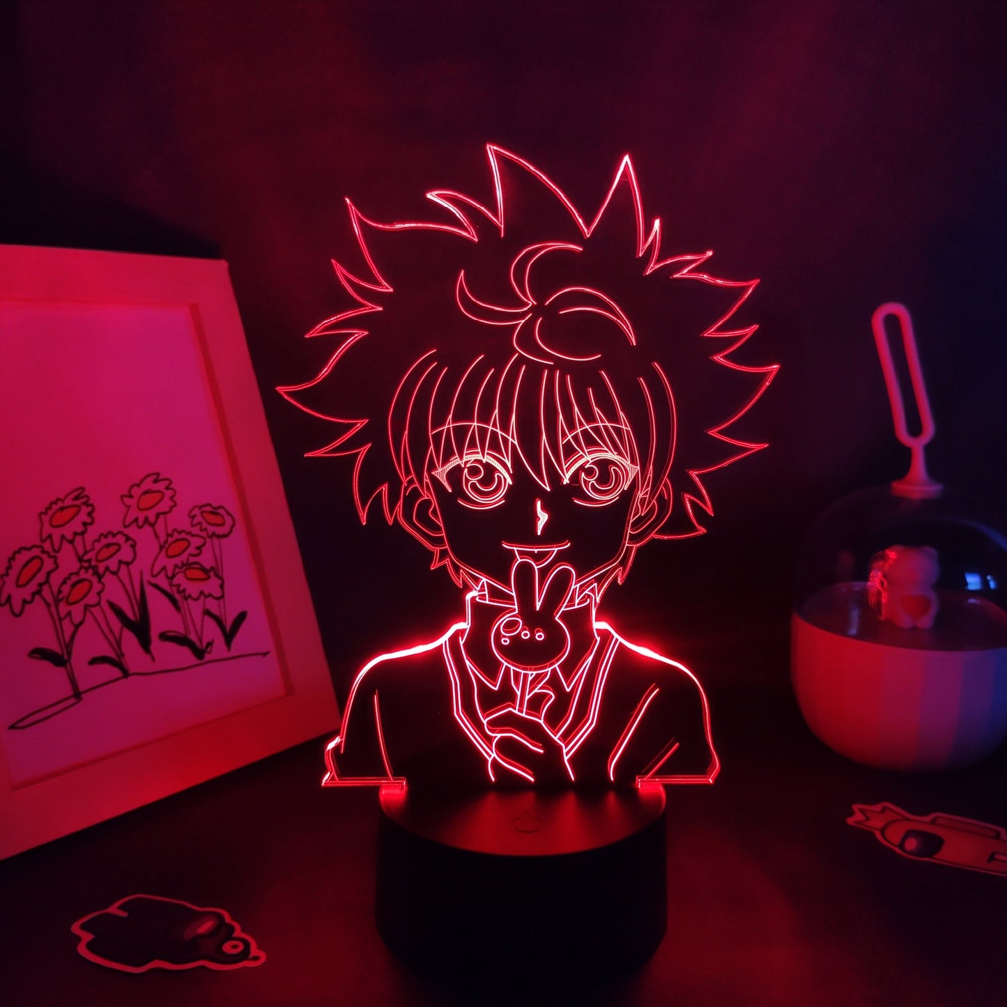 Hunter X Hunter Killua Zoldyck Night Light Lava Lamp