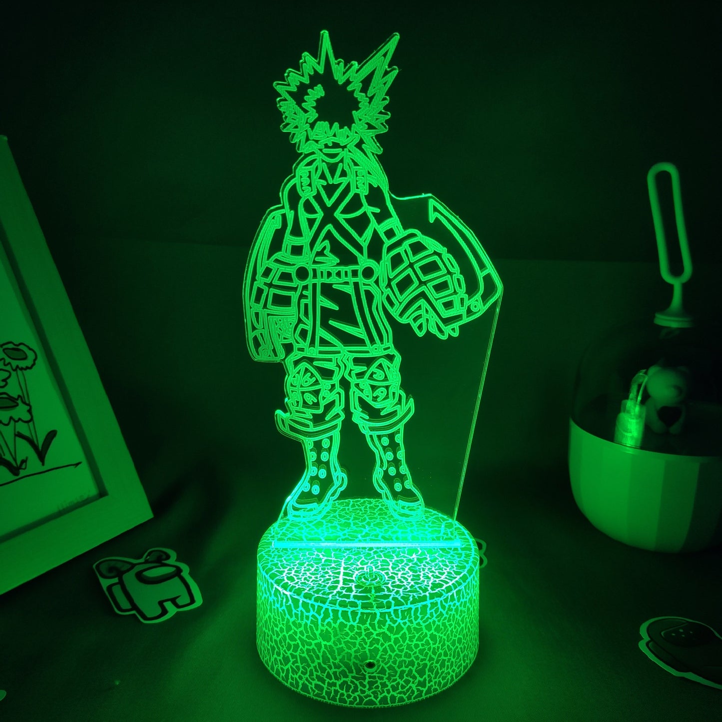 My Hero Academia Figure Katsuki Bakugo Night Light