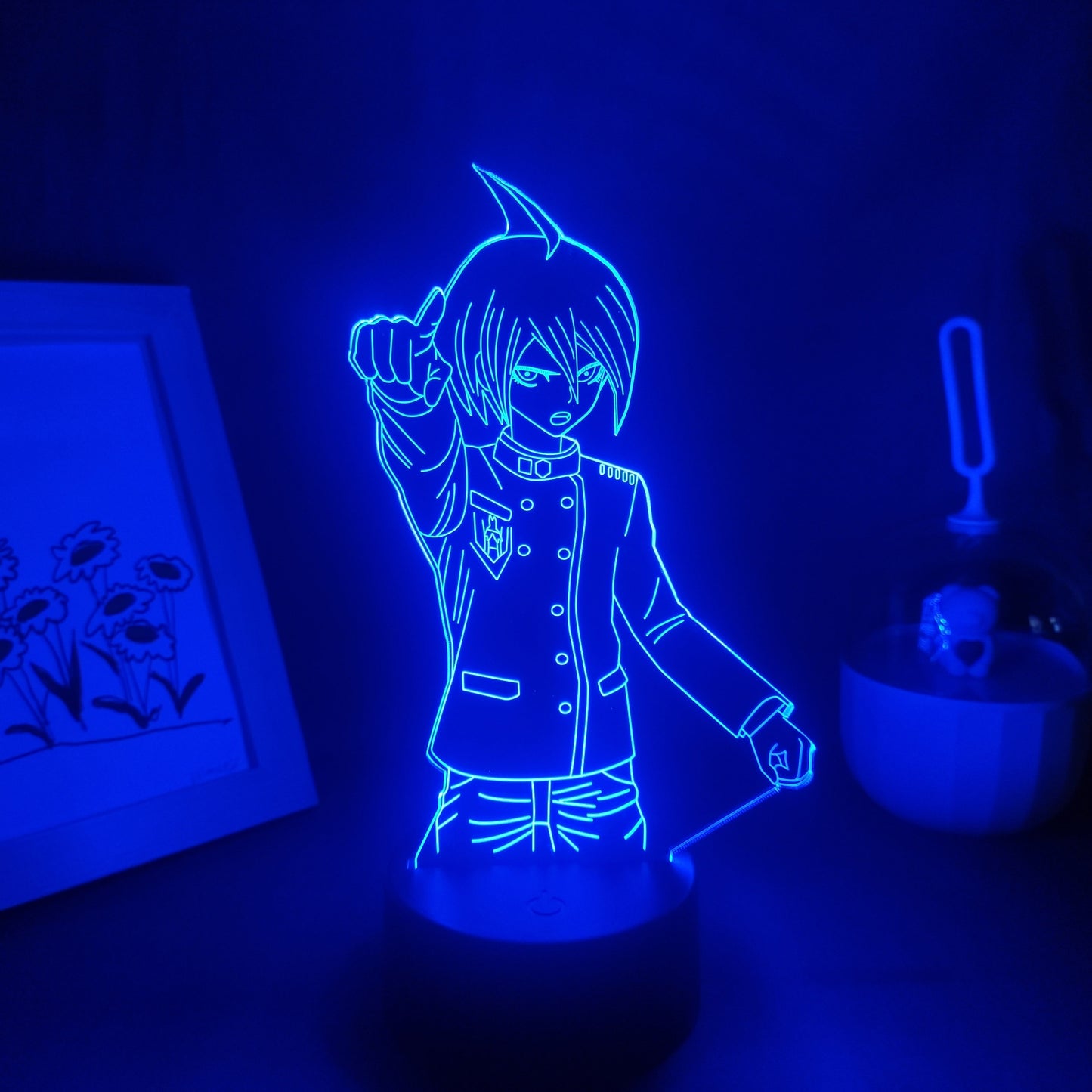 Danganronpa V3 Figure Saihara Shuichi 3D Lamps