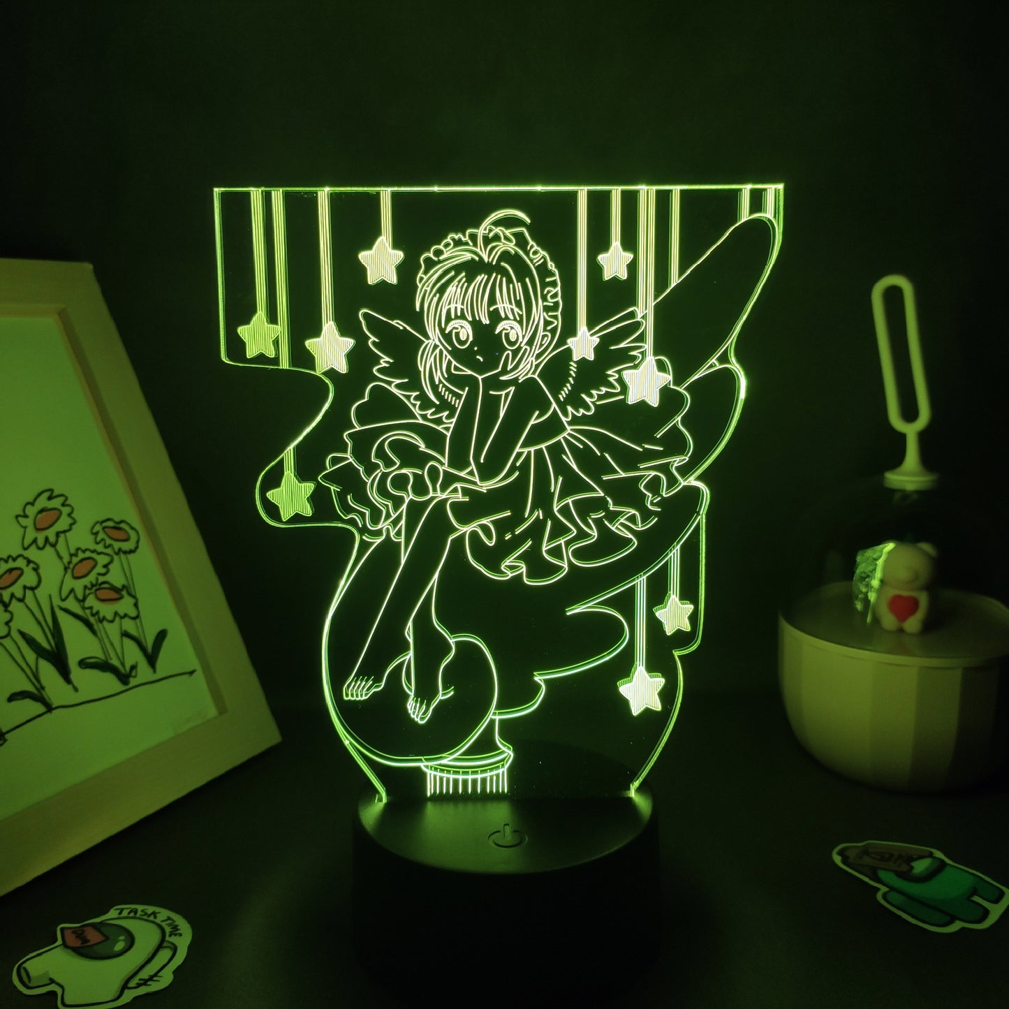 Cardcaptor Sakura Figure 3D Led Lamps