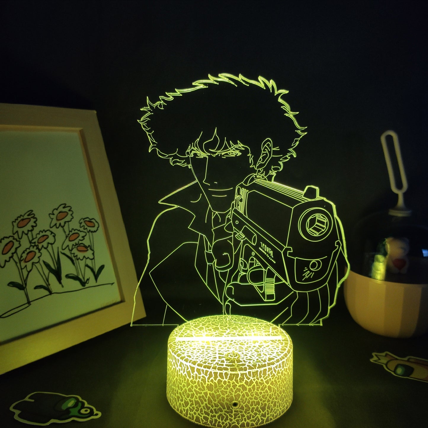 Cowboy Bebop Spike Spiegel 3D Led Night Light