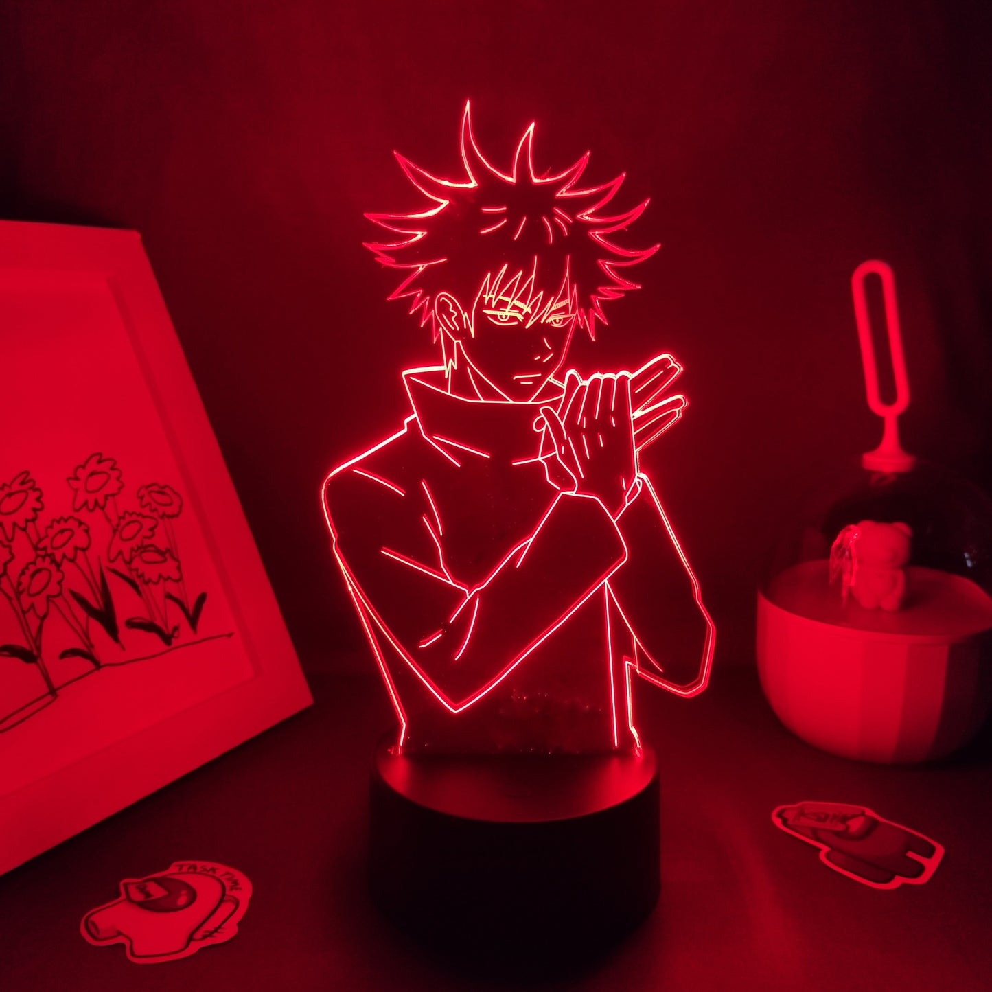 Jujutsu Kaisen Figure Megumi Fushiguro 3D LED Lamp