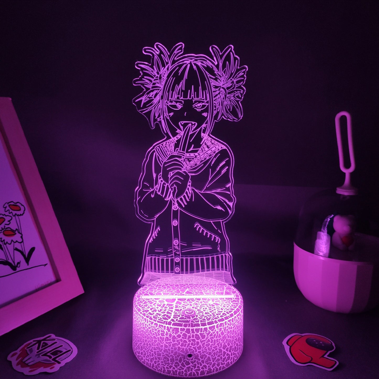 Figure Toga Himiko 3D Led Night Lights