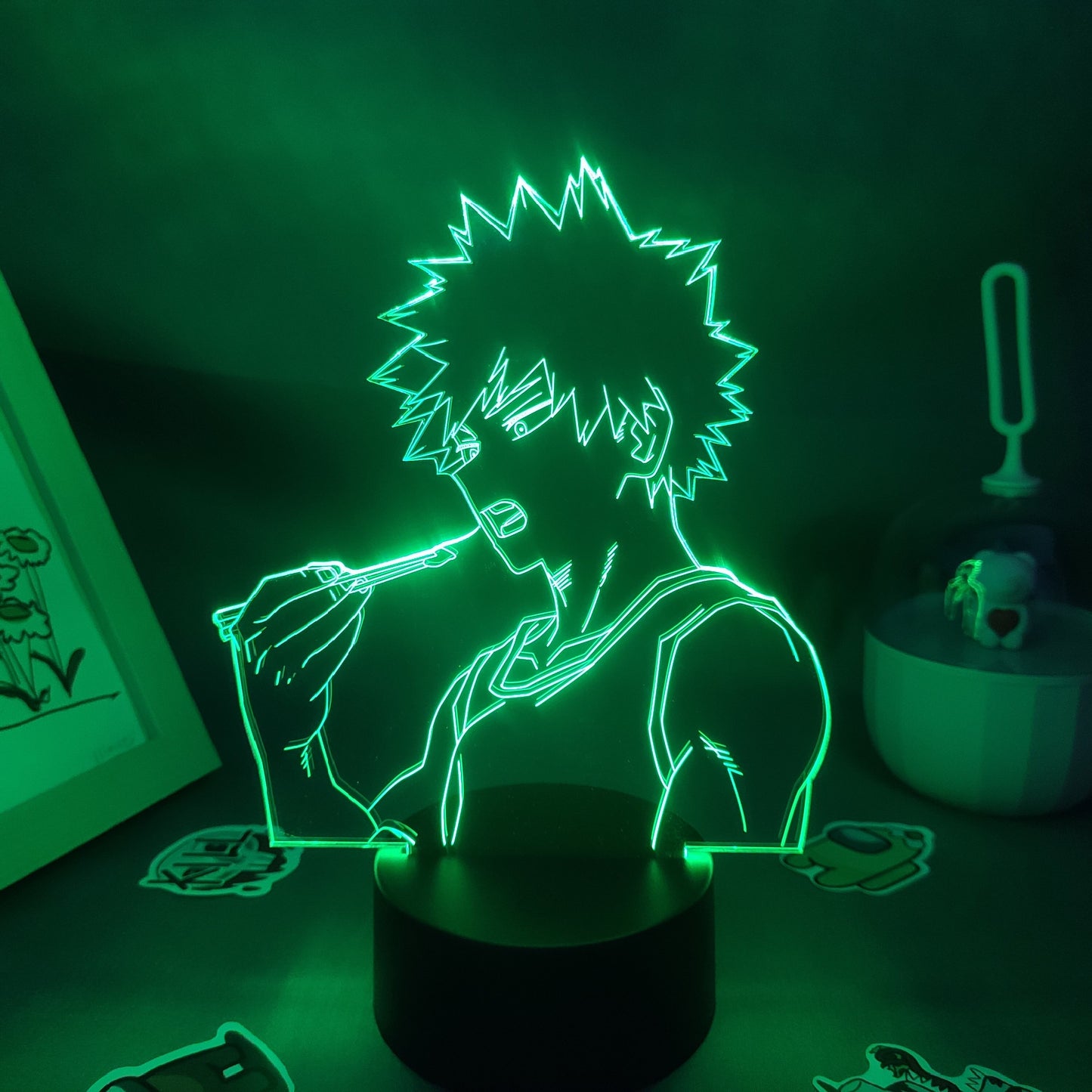 My Hero Academia Figure Katsuki Bakugo 3D Night Lights