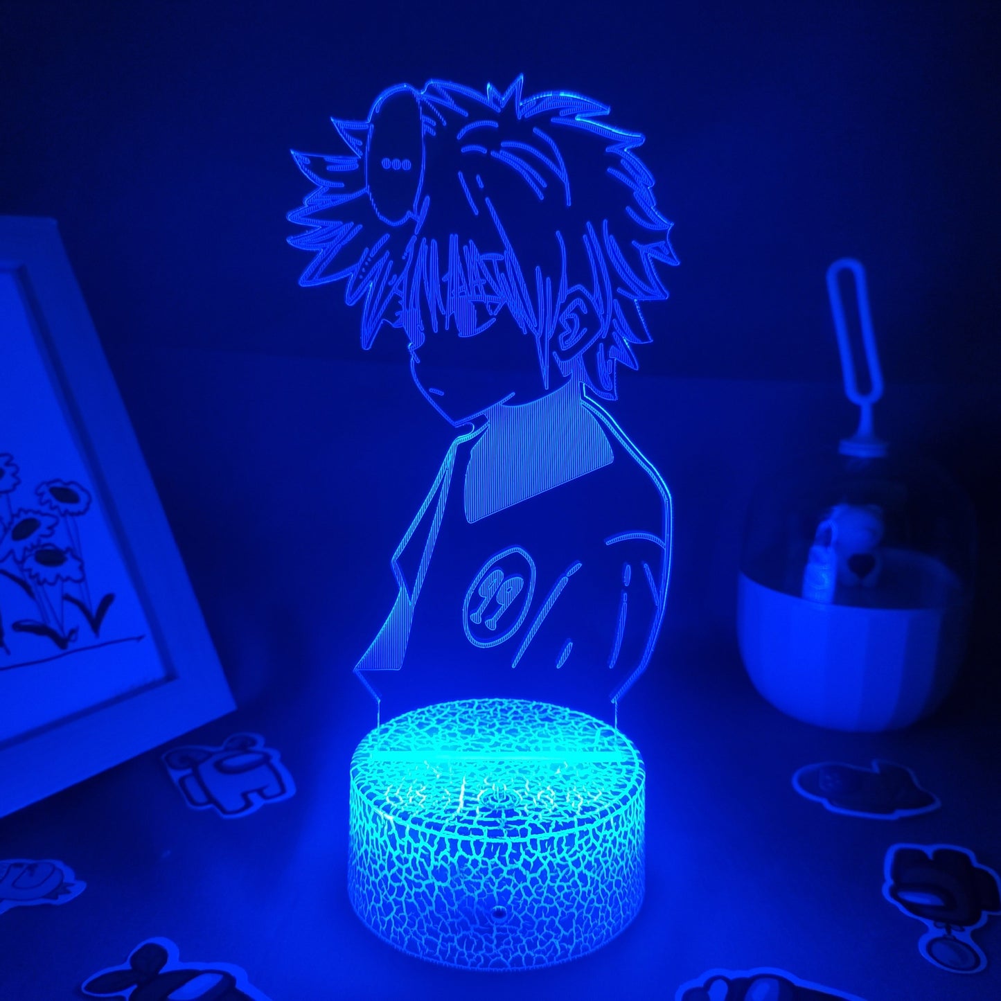 Killua Zoldyck Figure 3D Lava Lamp