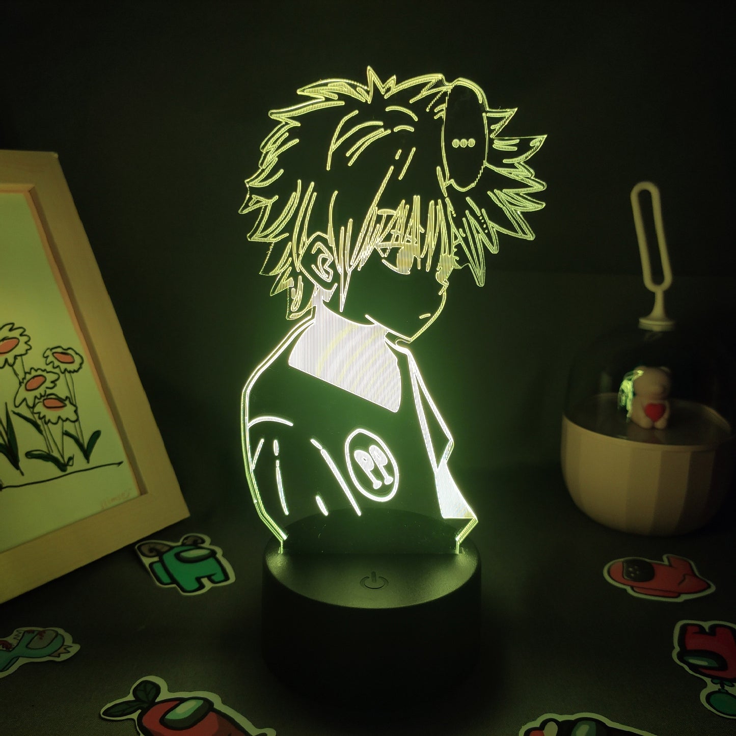 Killua Zoldyck Figure 3D Lava Lamp