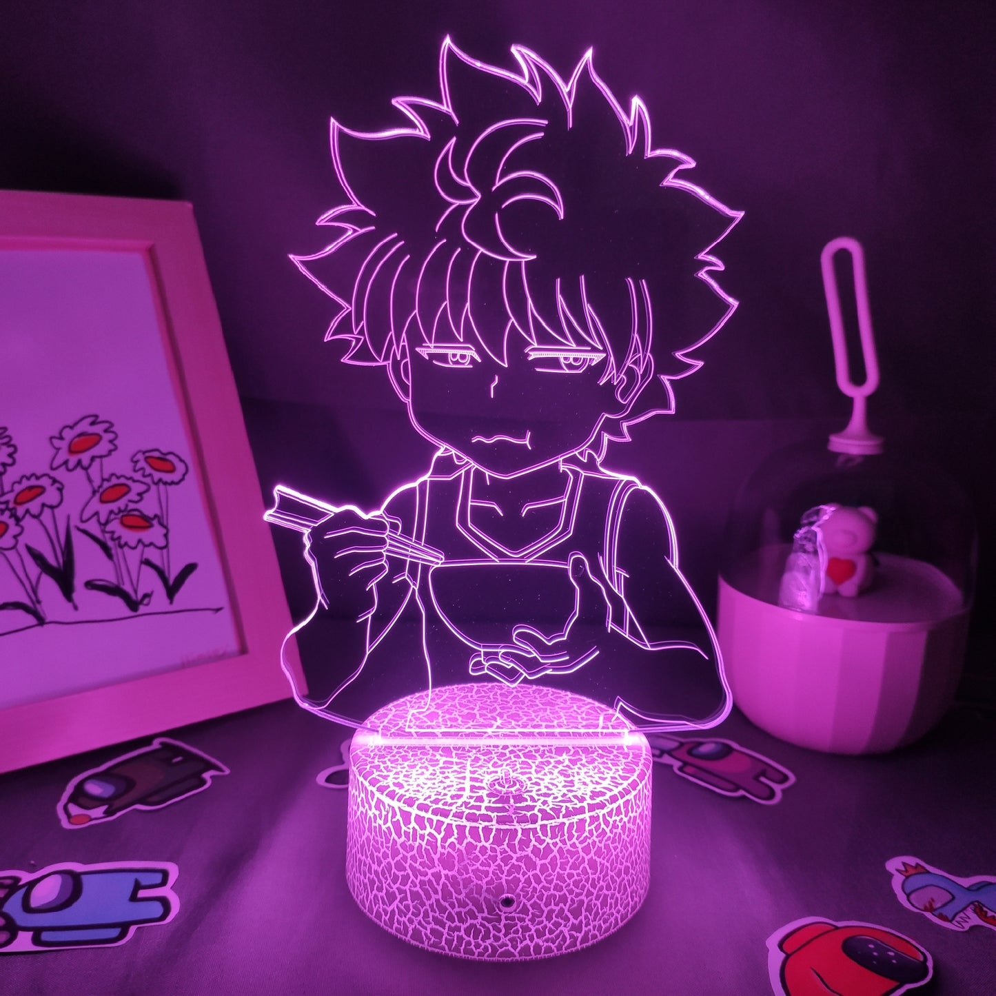 Hunter x Hunter Figure Killua Zoldyck Hxh Lava Lamp