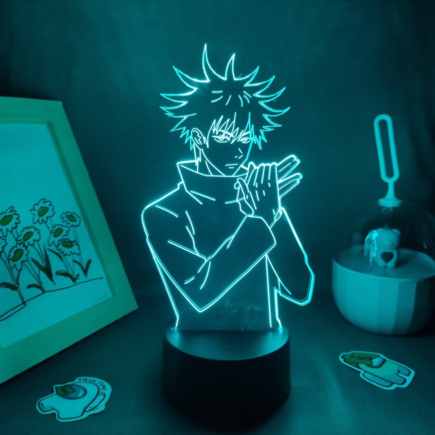 Jujutsu Kaisen Figure Megumi Fushiguro 3D LED Lamp