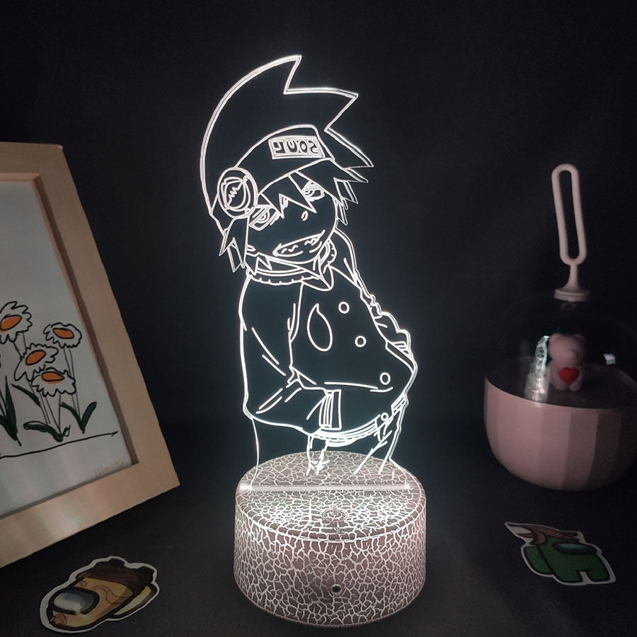 Soul Eater Figure 3D LED Lava Lamps