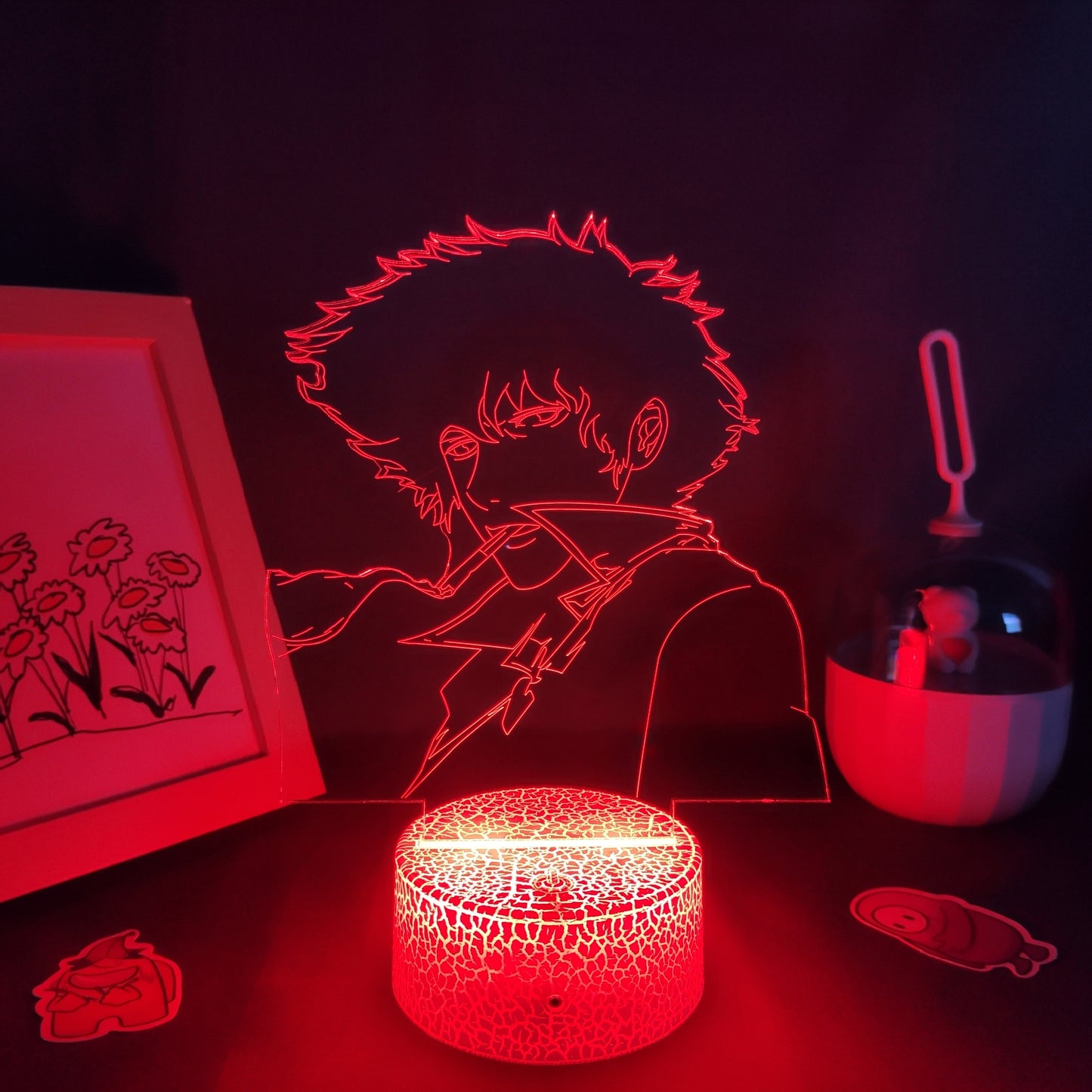 Cowboy Bebop Figure Spike Spiegel 3D Night Lights