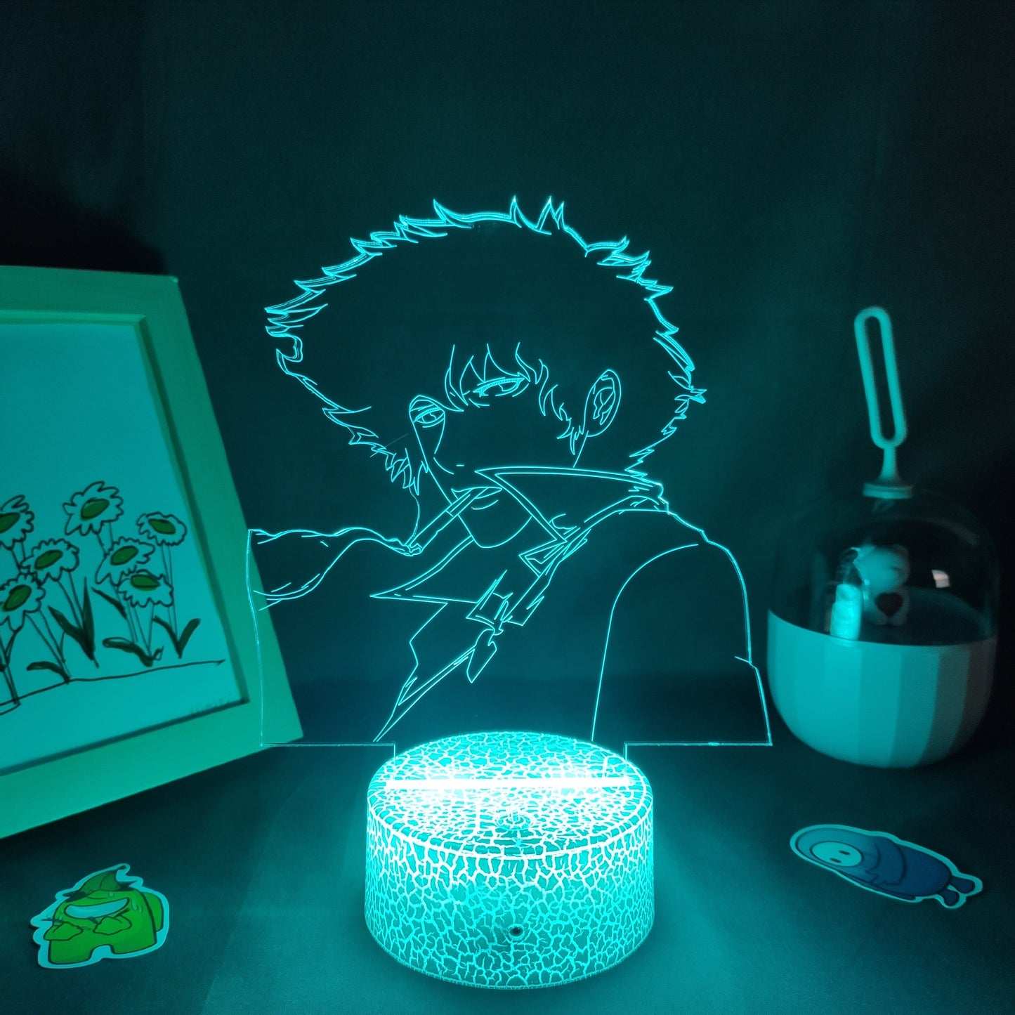 Cowboy Bebop Figure Spike Spiegel 3D Night Lights