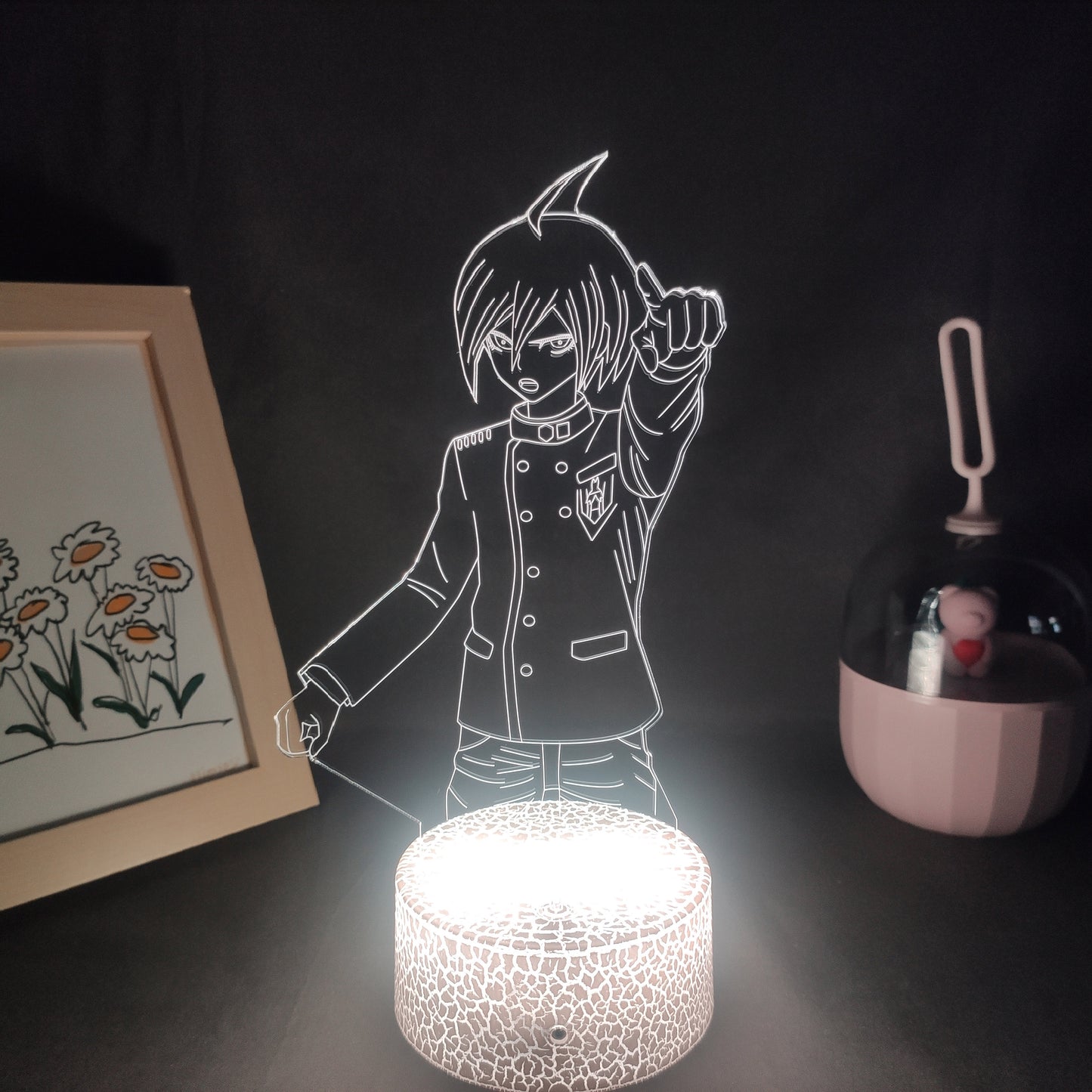 Danganronpa V3 Figure Saihara Shuichi 3D Lamps