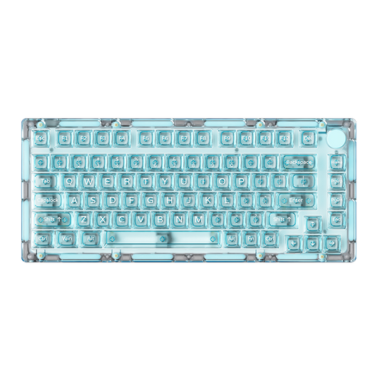 MonsGeek Ice75 Transparent Mechanical Keyboard