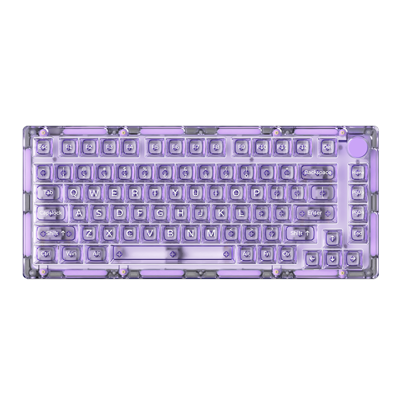 MonsGeek Ice75 Transparent Mechanical Keyboard