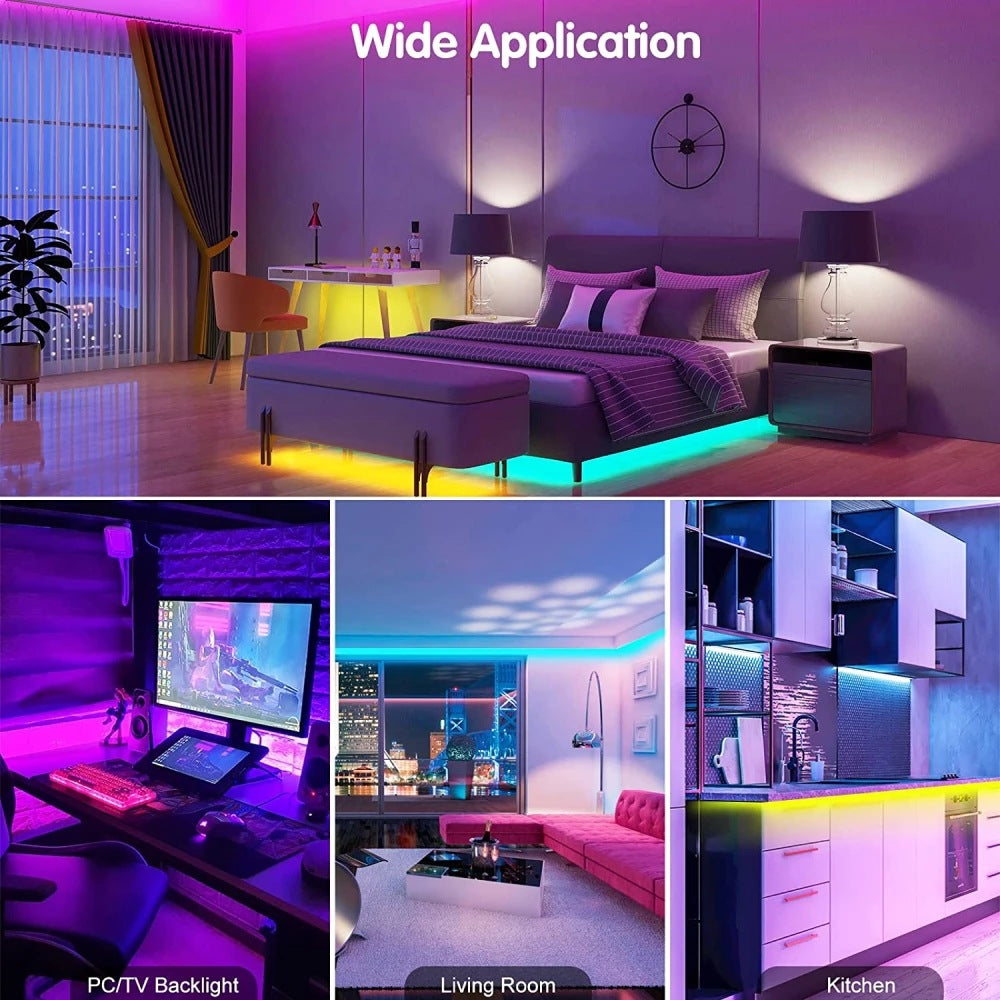 Smart V2 LED Strip WiFi, APP and Remote Control