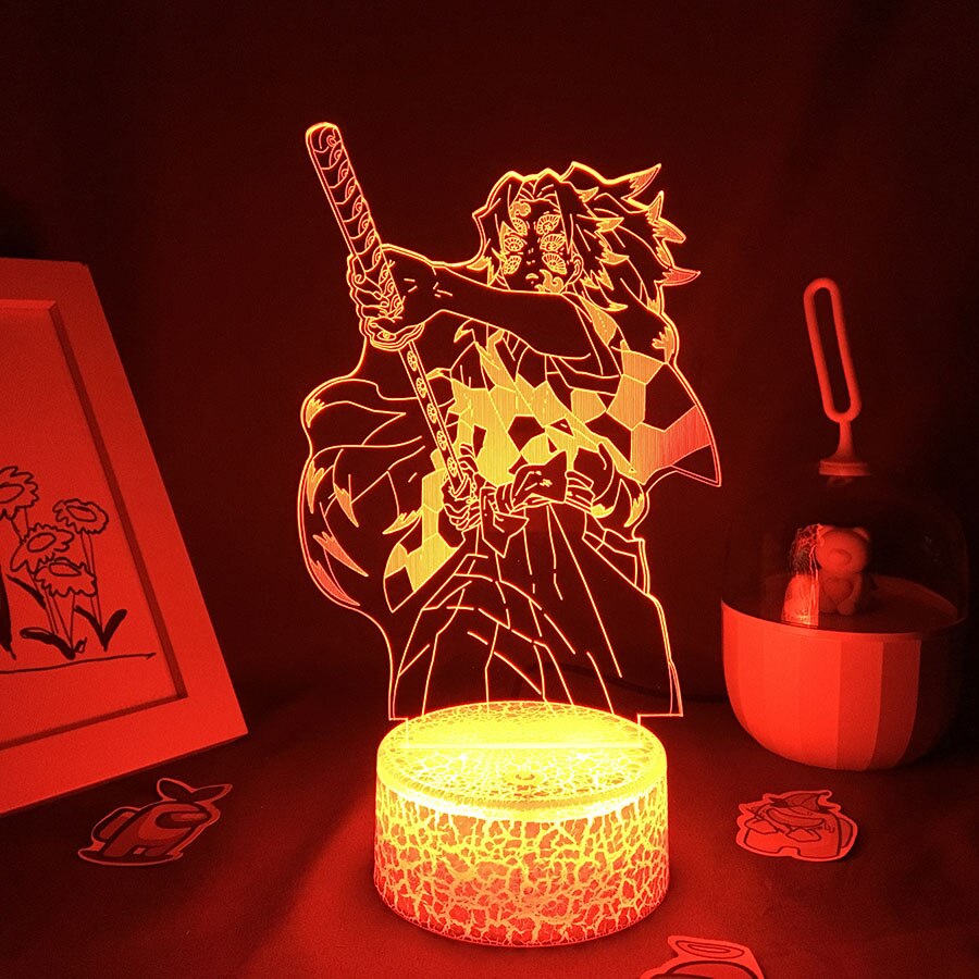 Demon Slayer Figure Kokushibou Night Lights