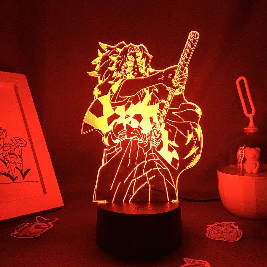 Demon Slayer Figure Kokushibou Night Lights