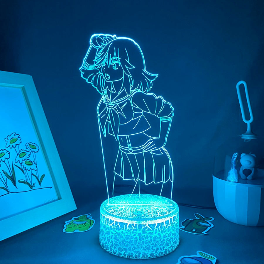 Figure Matoi Ryuuko 3D Led Night Lights