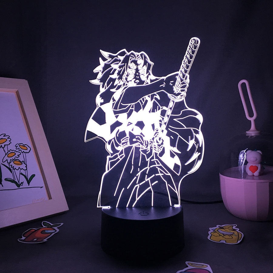 Demon Slayer Figure Kokushibou Night Lights