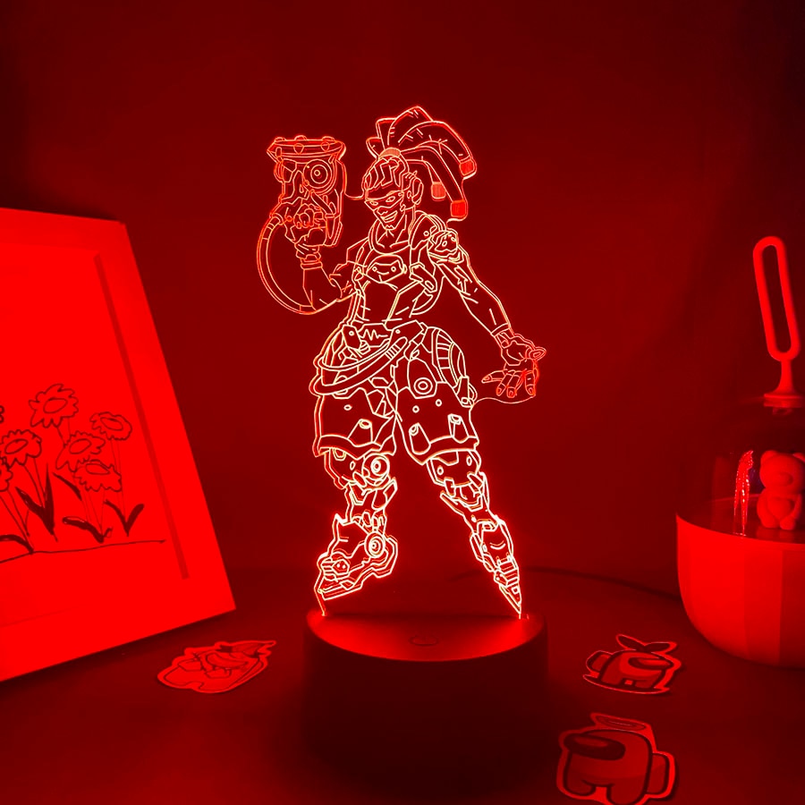 Overwatches OW Game Figure Lucio Night Lights