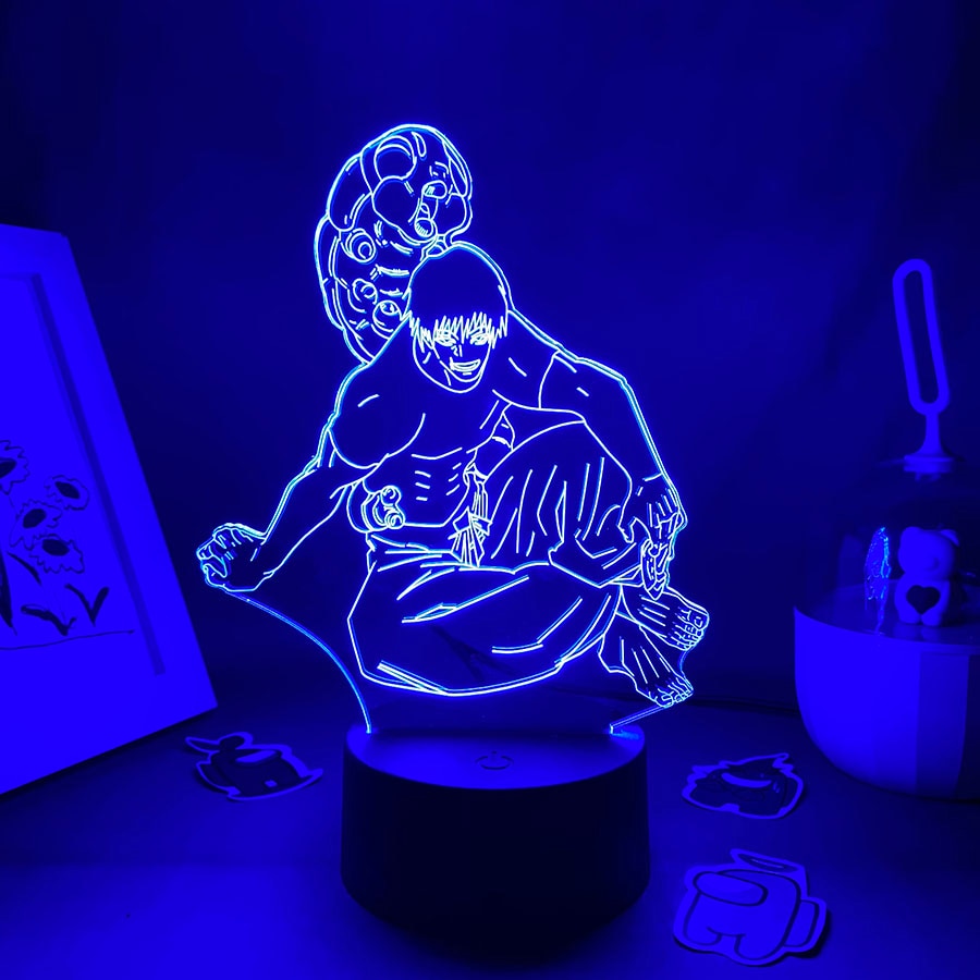 Jujutsu Kaisen Figure Toji and His Cursed Spirit 3D Night Light