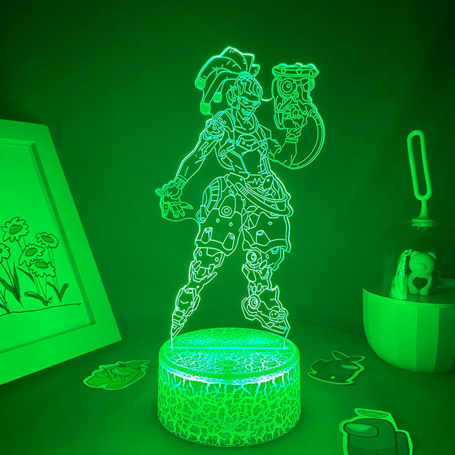 Overwatches OW Game Figure Lucio Night Lights