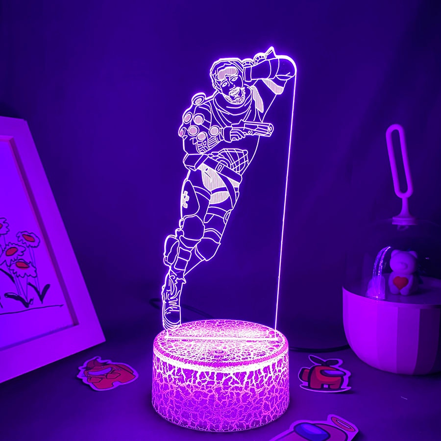 Game Apex Legends MIRAGE Holographic Trickster 3D Lights